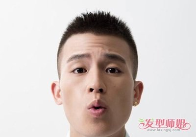 帅气的超短发男生发型