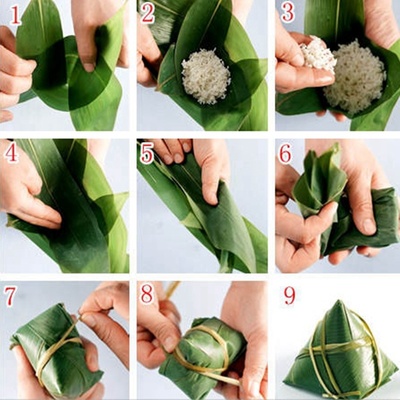 长粽子的制作方法步骤
