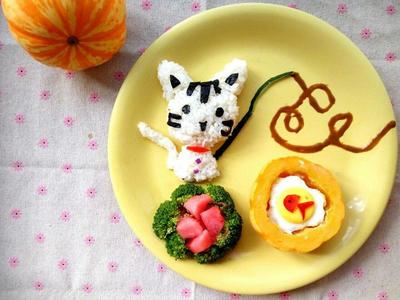 小猫钓鱼制作方法