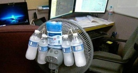 天气太热没空调怎么办