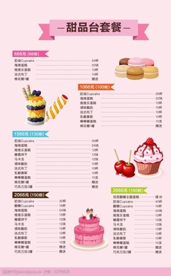 西点名称大全