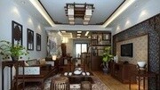 农村进门客厅家具摆设