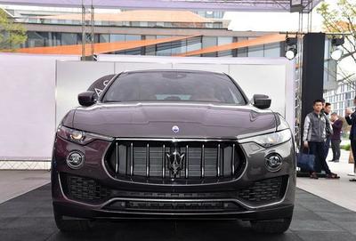 levante车标是塑料的