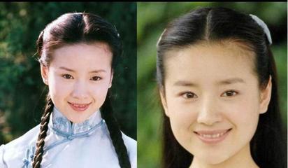 董洁脸型