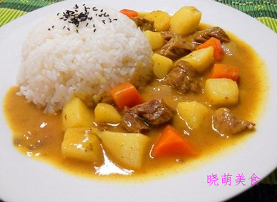 咖喱土豆炖牛肉