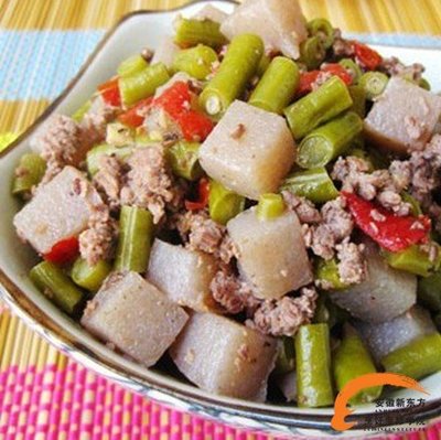 肉末魔芋的做法大全家常