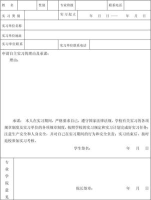 实习申请理由怎么写