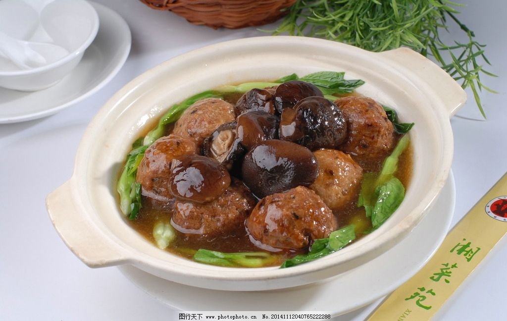 冬菇肉丸的制作方法