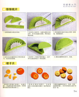 不织布猕猴桃制作方法