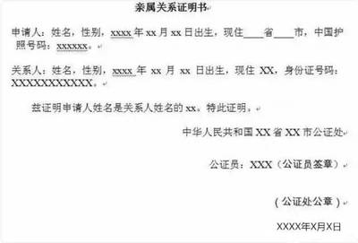 公证申请书