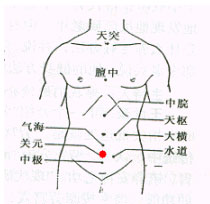 子宫在哪个位置图片