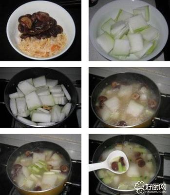 香菇冬瓜汤的做法