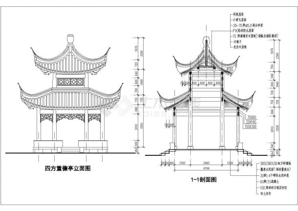亭子设计图纸