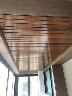 实木吊顶下降高度