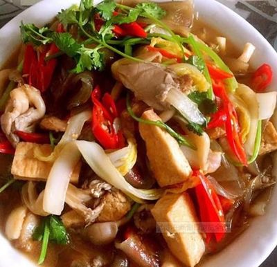 白菜豆腐蘑菇做法大全家常