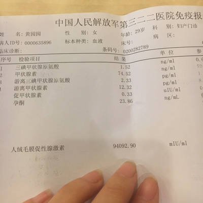 检查血能查出怀孕吗