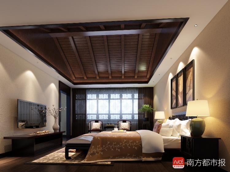 生态木餐厅吊顶造型