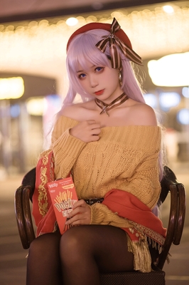 樱落酱贝法礼服