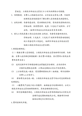 工伤处理办法
