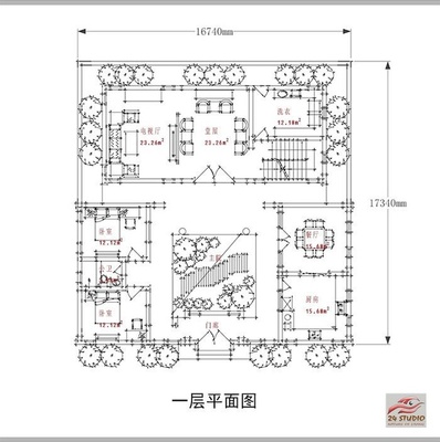 四合院的厨房位置