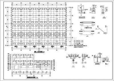 鋼結構廠房施工圖紙（鋼結構廠房施工圖紙下載）