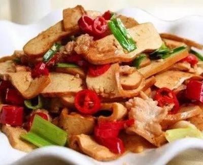 炒豆腐干的做法大全家常菜