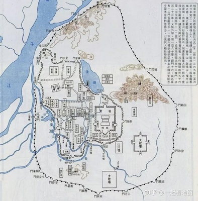 南京城地图