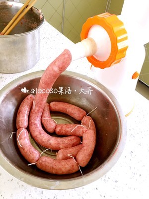 脆皮香肠的制作方法