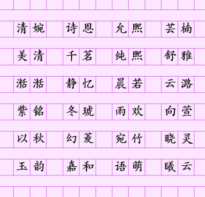 孩子起名字大全