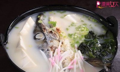 三文鱼头豆腐汤
