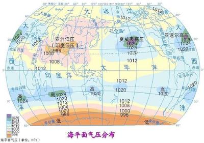 冬天气压比夏天高还是低