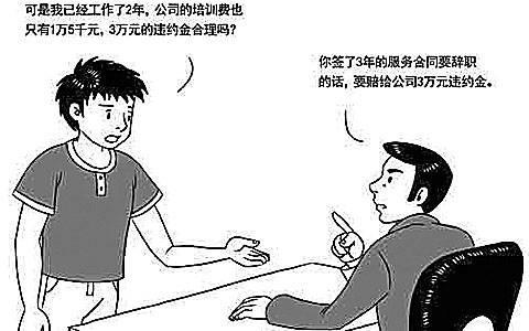 劳动合同可以规定违约金吗