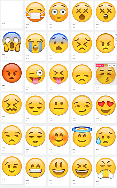 emoji表情都是什么意思