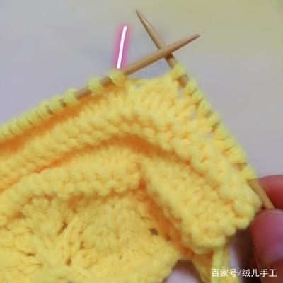 学习织毛衣