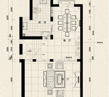 农村二层复式楼户型图