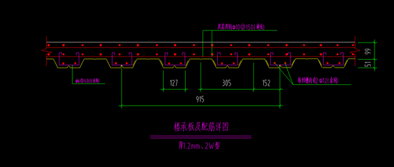 鋼結構樓層板配筋圖（鋼結構樓承板的配筋要求）