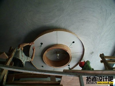 鬼手帕作品吊顶