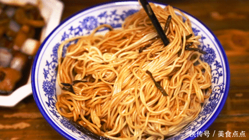 老上海蔥油拌面