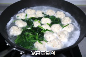 虾丸菠菜汤的做法大全家常