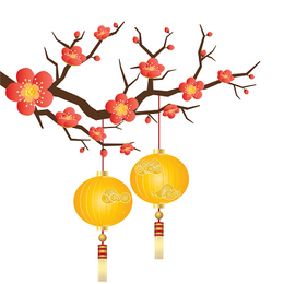 元旦节的装饰品