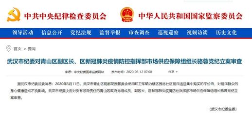 党纪立案审查