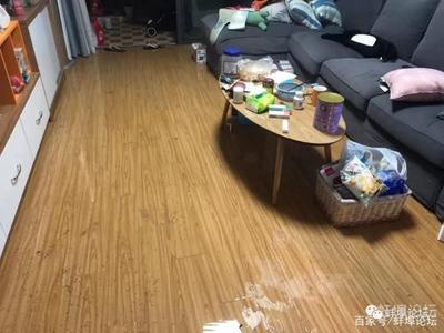 楼上厨房堵了楼下
