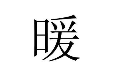 暖字五行