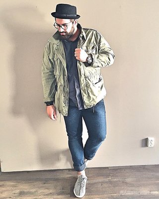 胖子穿衣搭配男