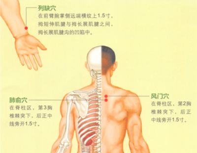 咳嗽灸什么部位