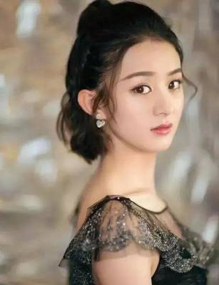 赵丽颖发型怎么扎