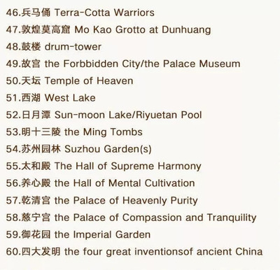museum谐音翻译