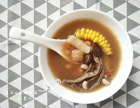 香菇板栗淮山汤