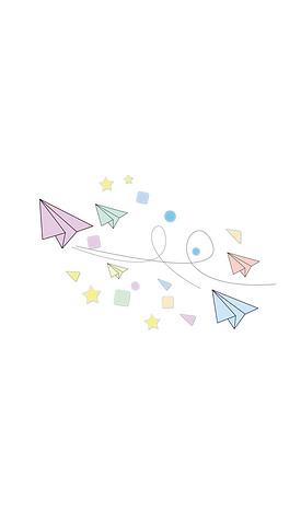 创意纸飞机收星星下载