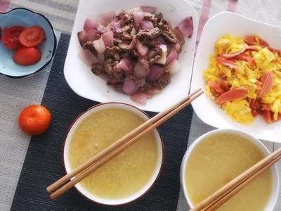 怀孕前三月食谱